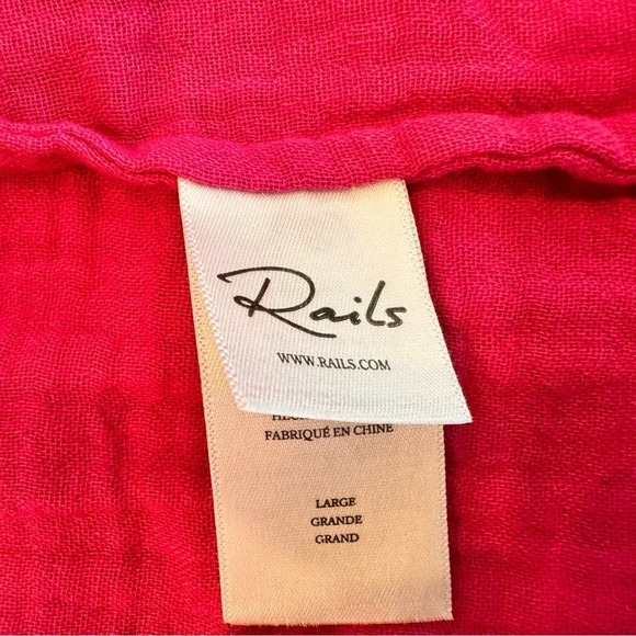 Rails Women’s Miley Berry Top Size M - Picture 5 of 7